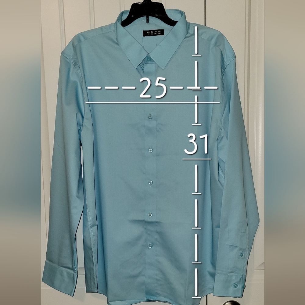 Men's Light Blue Dress Shirt